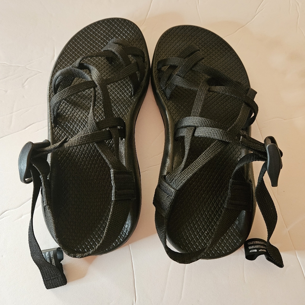Chaco Black Sport Sandals
